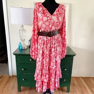 Frminine Floral Prairie Dress
